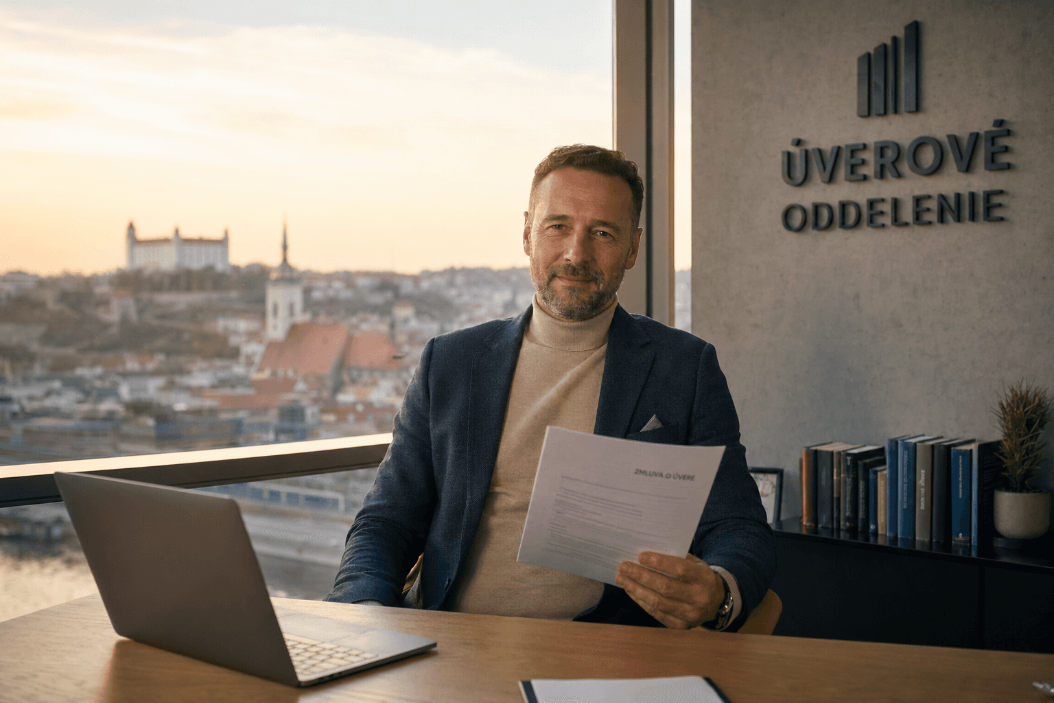 Podnikateľ pripravuje podklady k financovaniu zabezpečenému nehnuteľnosťou